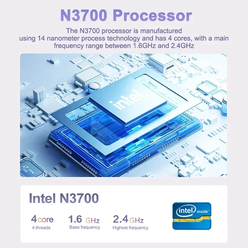 Новый ультратонкий ноутбук 15,6 дюйма, 16 ГБ ОЗУ, Φ SSD Intel N3700, Дисплей 1920*1080, компьютер для офиса и учебы, ПК с Windows 11 Pro