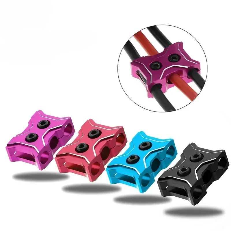 معدن 4 مللي متر ESC موتور مدير الكابلات سلك ثابت المشبك مشبك منع متشابكة خط كليب أداة ل RC نموذج سيارة قارب الطائرة بدون طيار #1