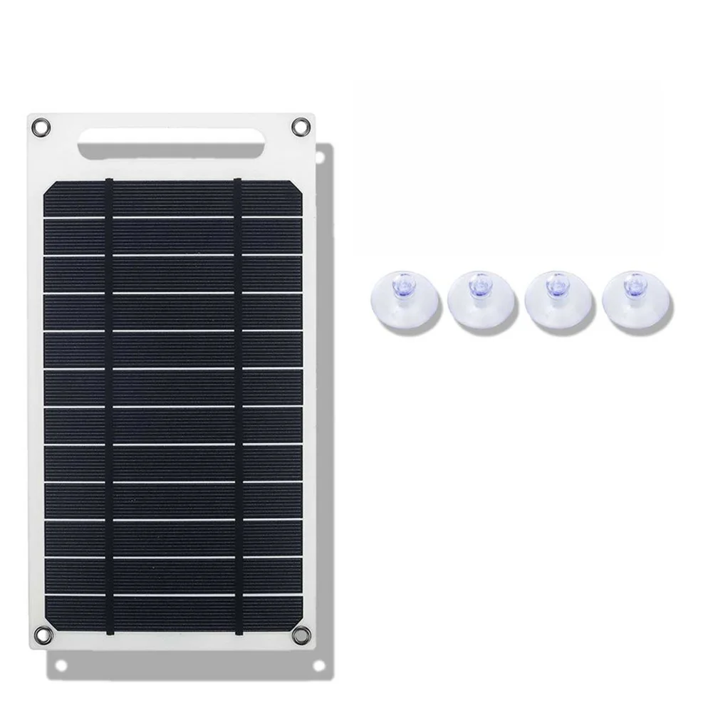 10W High Efficiency Output Flexible Solar Panel 6V Open Circuit Voltage IP65 Waterproof Rating For Camping Tents
