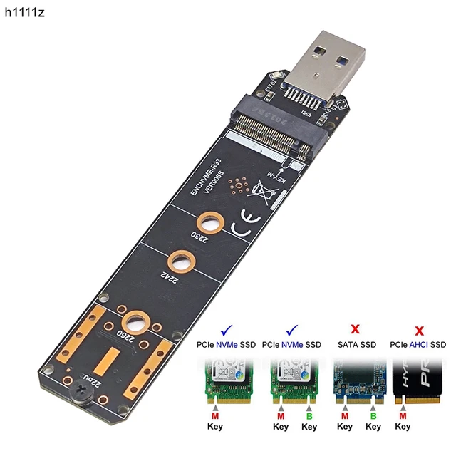 M.2 2280 Ssd Usb Adapter | M.2 Nvme Ssd Usb Adapter | 2 Nvme Usb 