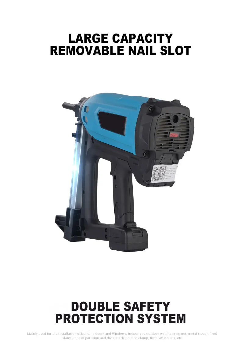 Multifunctional Nail Gun Hydropower Door and Window Gas Gun Electric Nail Gun Nailer Concrete Nailing Grab 2025 NEW