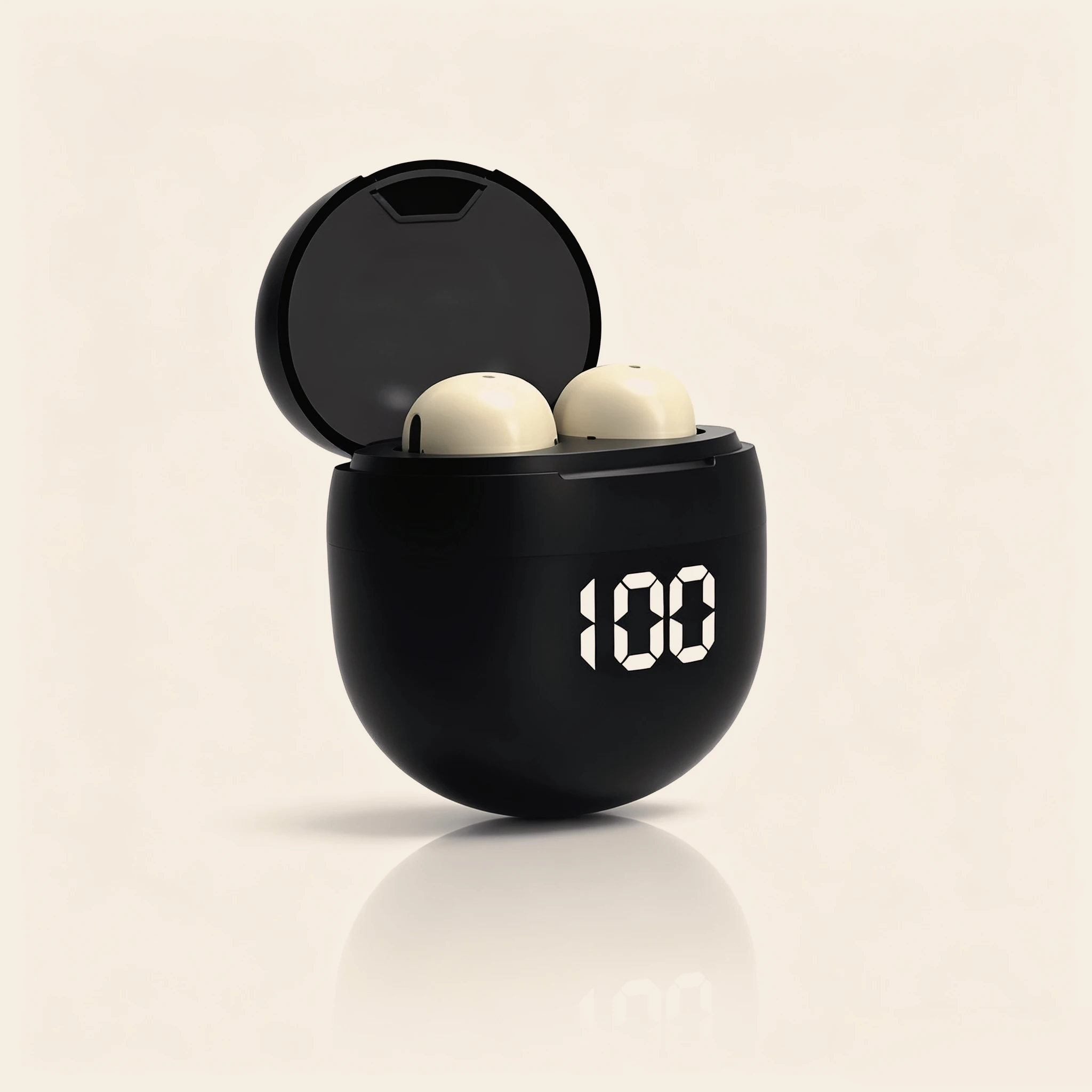 Bluetooth 5.4 Wireless In‑Ear Sports Headphones Unique Tumbler‑Style Earphones Waterproof Button Control with Built‑in Mic