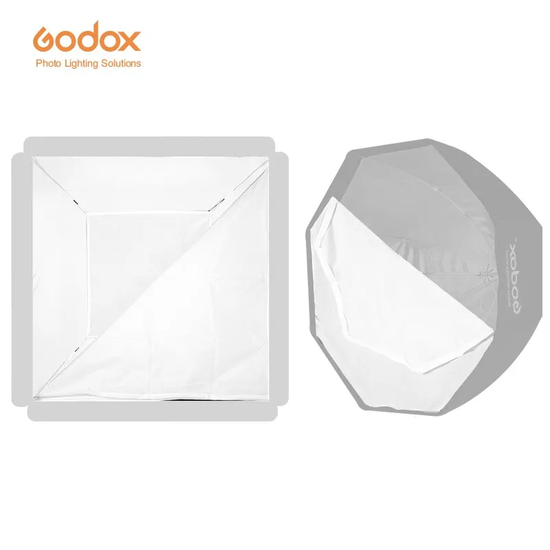 Godox Bowens Mount Octagon Rectangle Softbox Zapasowa Tkanina Dyfuzora do Softboxów 80cm 95cm 120cm 140cm 50x70cm 60x90cm 70x100cm 80x120cm — zdjęcie produktu 2