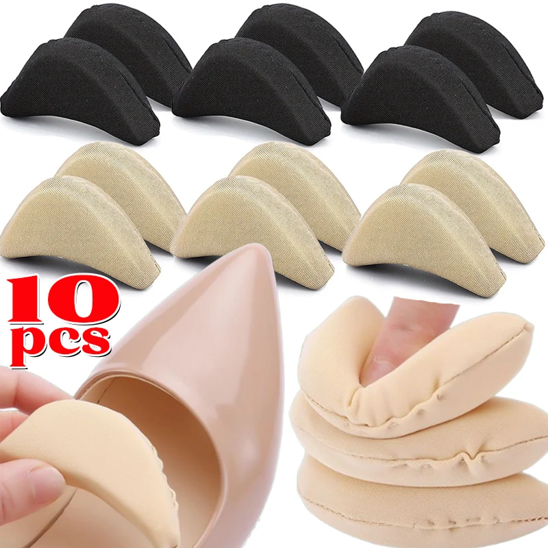 Soft Sponge Forefoot Insert Pads for Women Adjust Reduce Shoe Size PainRelief High Heel Filler Insoles Forefoot Toe Plug Cushion