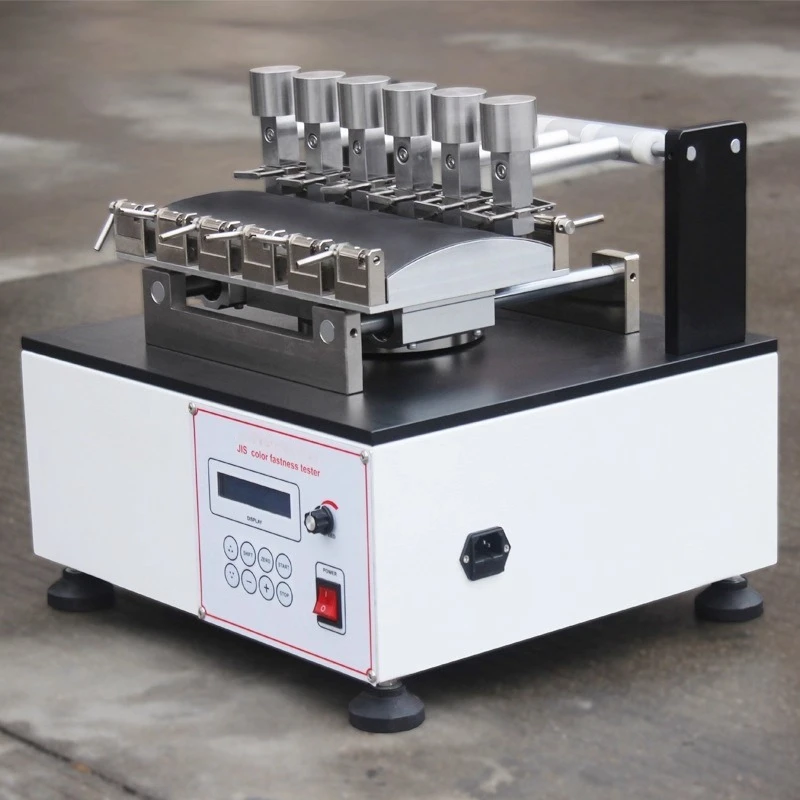 JIS standard electric friction color fastness tester,used for testing the color fastness of textile and fiber products to fricti
