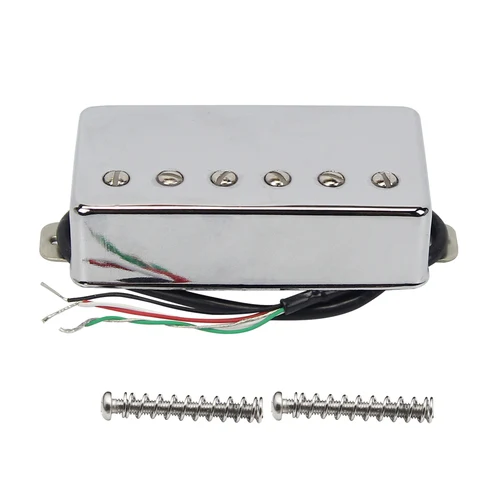 Imagen 2 del producto FLEOR 1 pieza LP guitarra Alnico 5 pastilla Humbucker 4 conductores piezas de guitarra eléctrica de cuello o puente