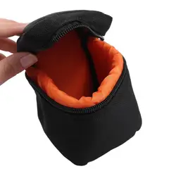 Lens Container Lens Protector Protective Pouch Case Camera Lens Pouch Lens Holder Case Protective Case Camera Lens Bag