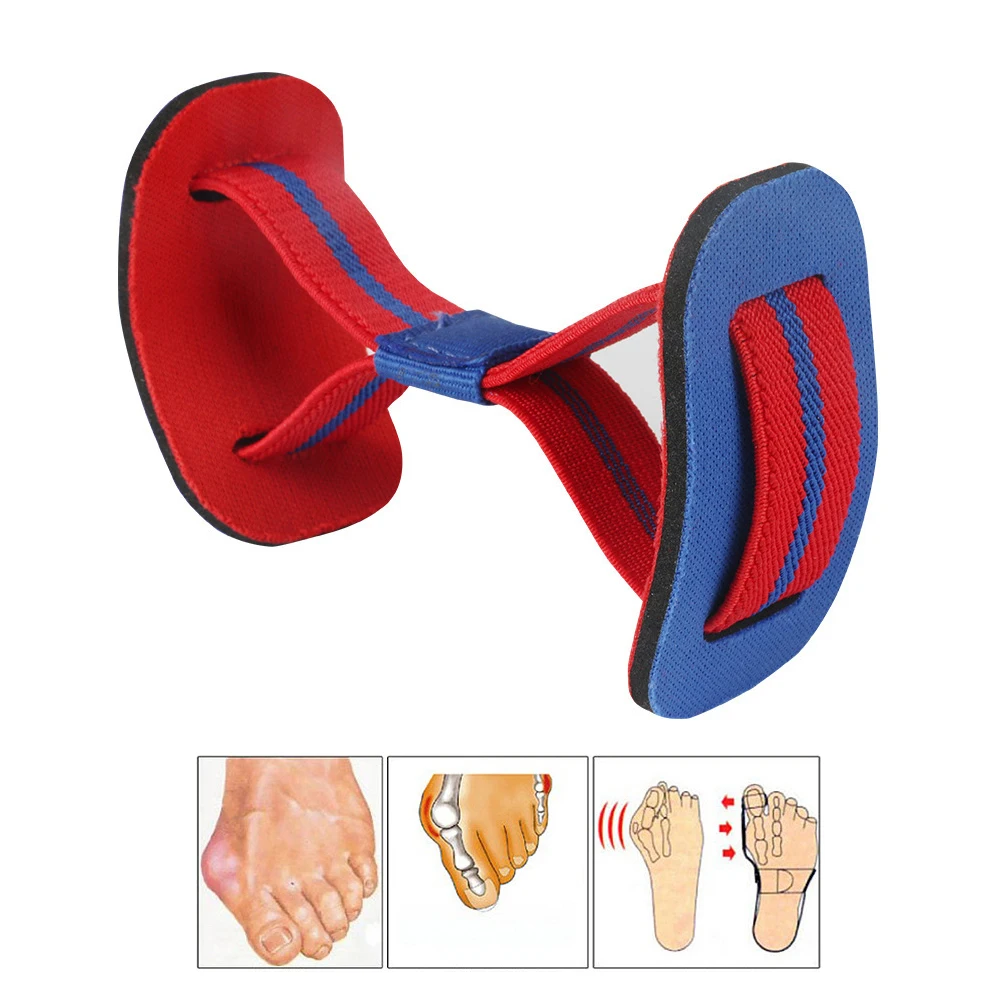 1PCS Big Toe Separator Training Tools Hallux Valgus Stretcher Bunion Corrector High Elasticity Belt Foot Care Tools Orthosis