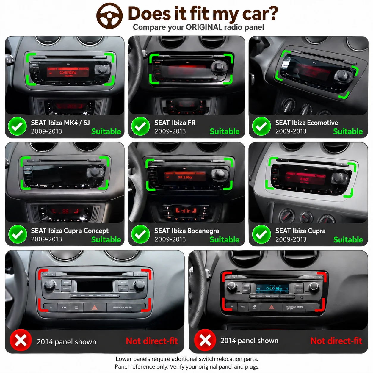 Car Radio Android 16 For SEAT Ibiza IV 6J 2009-2013 CarPlay Android Auto DSP Bluetooth 4G Car Stereo Head Unit Multimedia Player