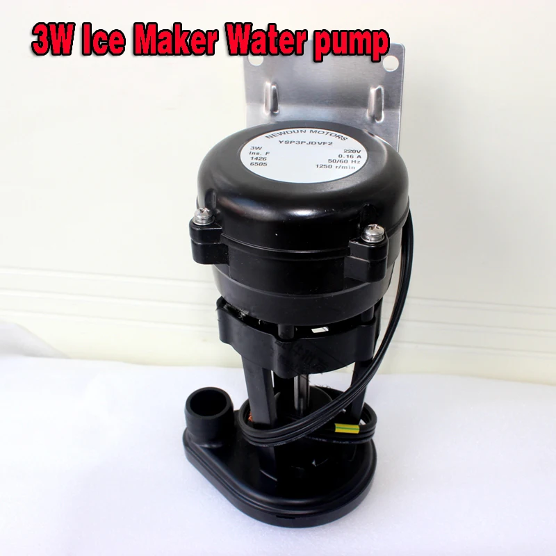 3W ice maker Water pump Ice maker accessories Commercial ice maker pump Making parts for ice cube machines