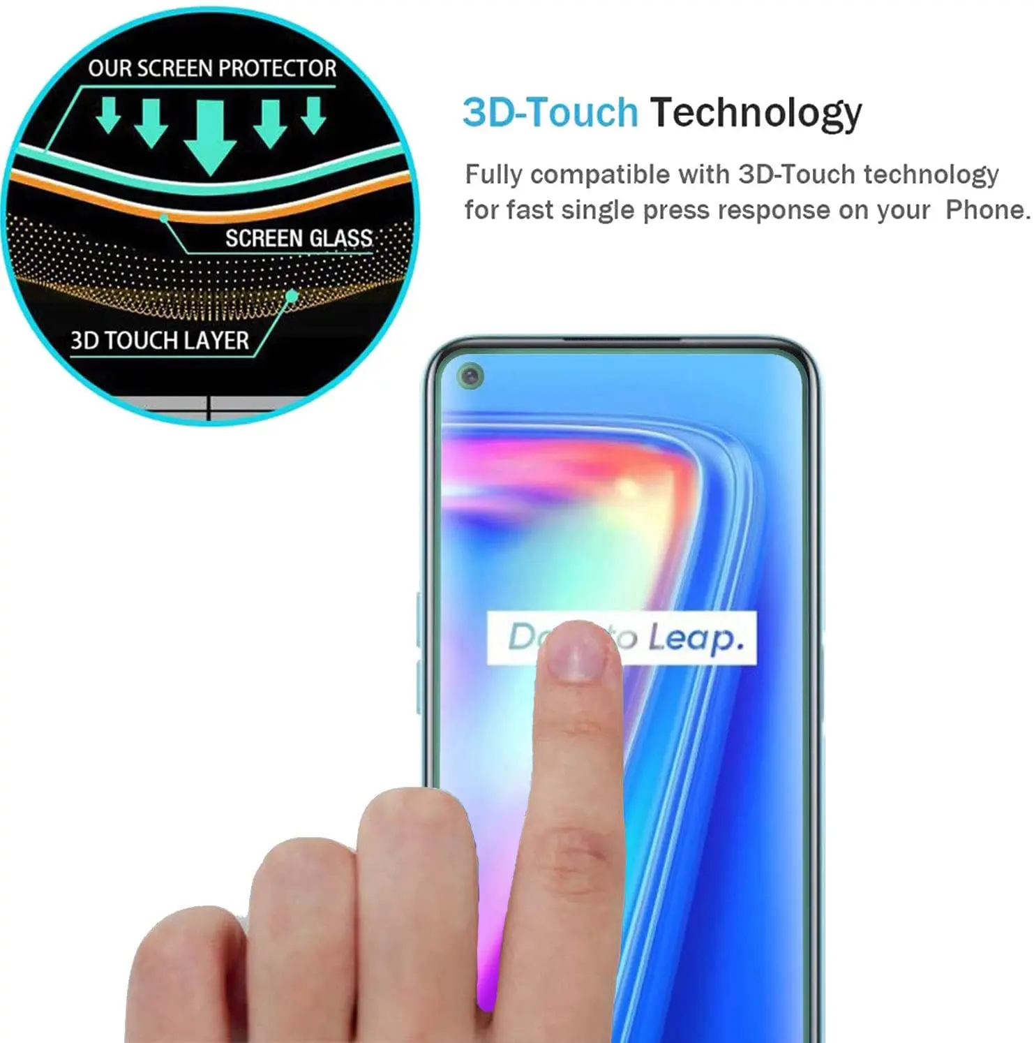 Full Cover Glass For Realme Narzo 50 Tempered Glass For Realme Narzo 30 30A 50 50A 50i Screen Protector Film