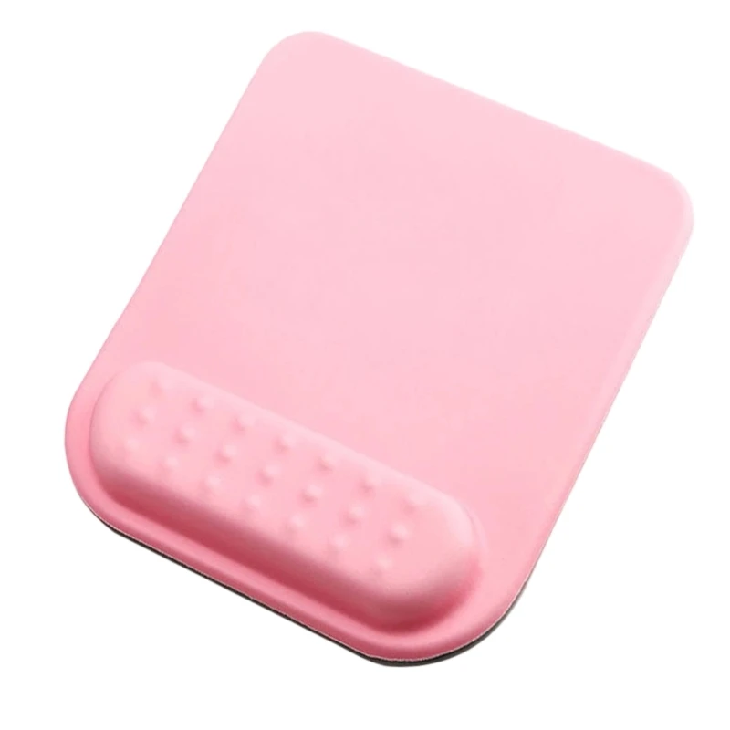  Fatigue Desk Mousepad With Massage Bump Memory Foam Wrist Rest Smooth For Office Workers  PC Laptop Computer