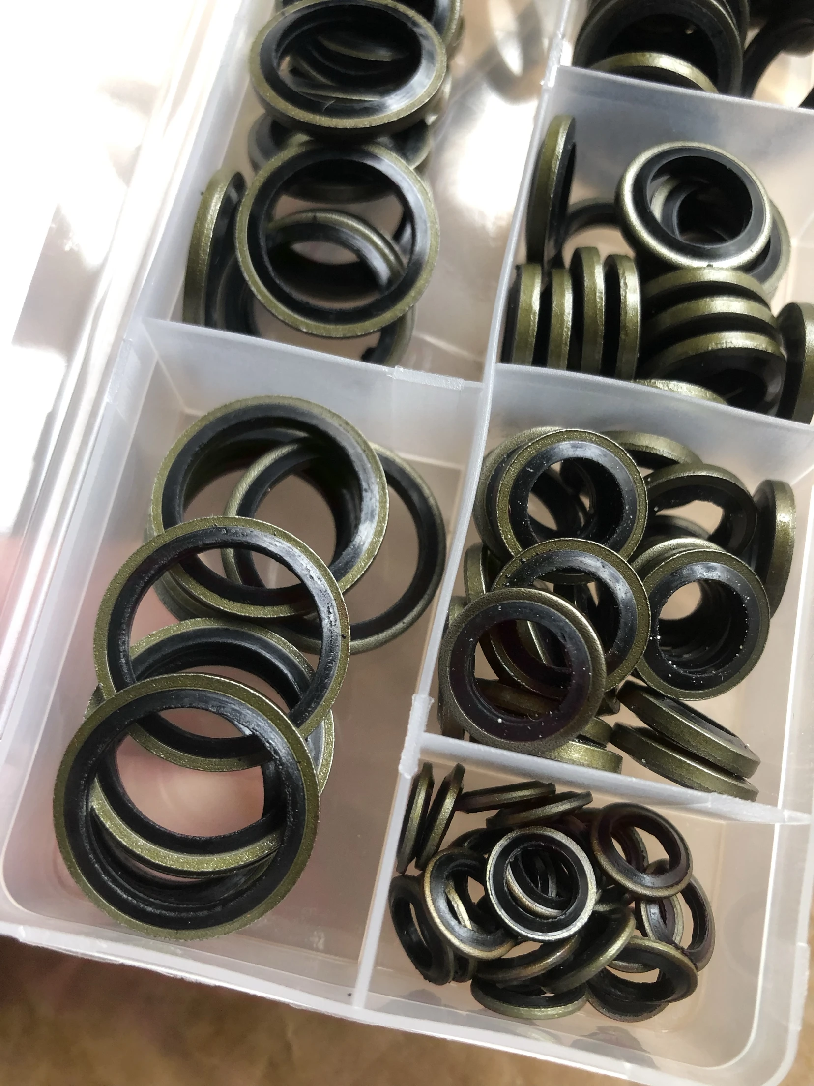 Auto Ölwanne Ablauf Dichtung Kit Entwässerung Bolzen Pad Gummi Ölablassschraube Dichtung Austauschbare Unterlegscheibe Dichtung Set M6 M8 M10 M12 M14 M16