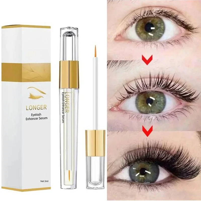 

Eyelash growth essence natural eyelash enhancer longer, fuller and thicker