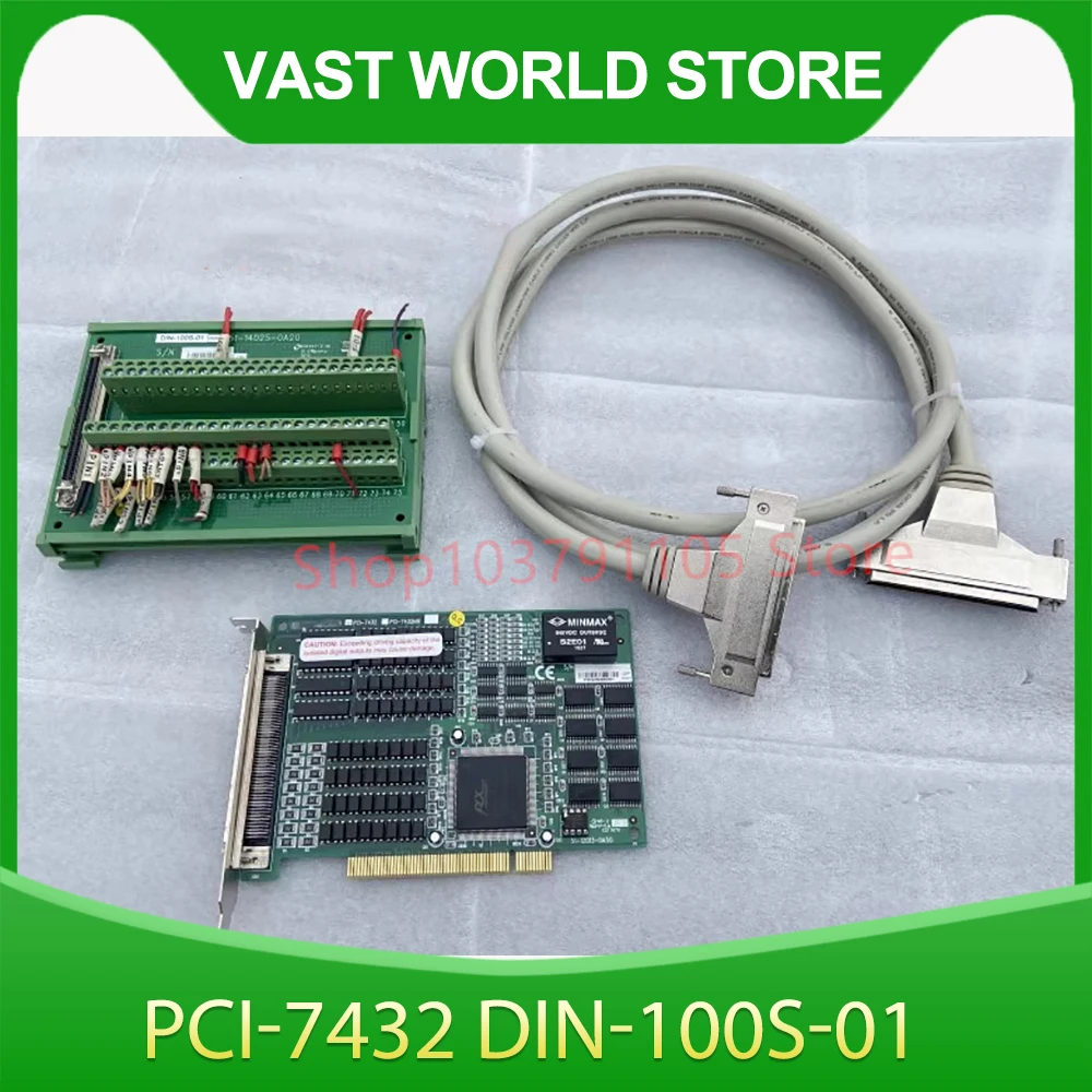 

IO Control Card PCI-7432 DIN-100S-01