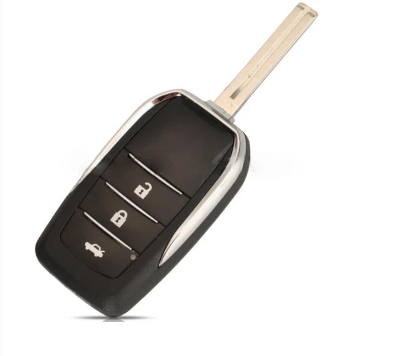 2/3 Buttons Modified Flip Folding Remote Key Shell for Lexus  LS400 LS430 IS300 ES330 SC430  LX470 RX300 RX330 RX350 GS300