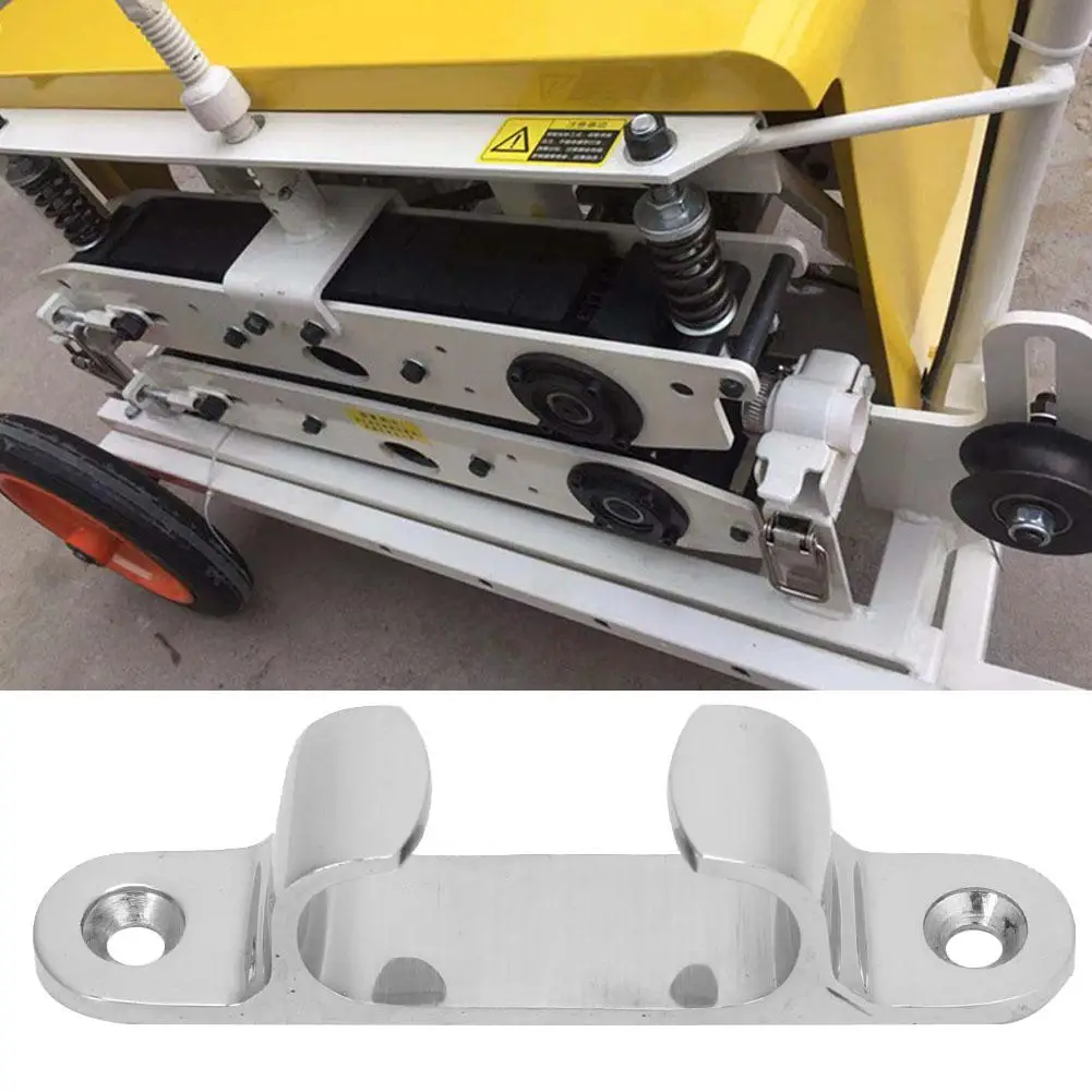 أجهزة القارب، 316 قوس من الفولاذ المقاوم للصدأ، خط مربط مستقيم، أجهزة يخت القوارب البحرية 4 بوصة (5 بوصة)