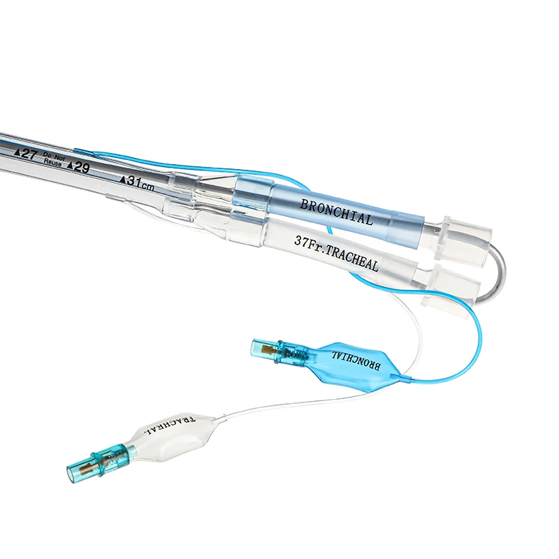 Canack Double Lumen Endobronchial Tube PVC Hiigh-Quality Smooth Endobronchial Tube Left / Right Tubes