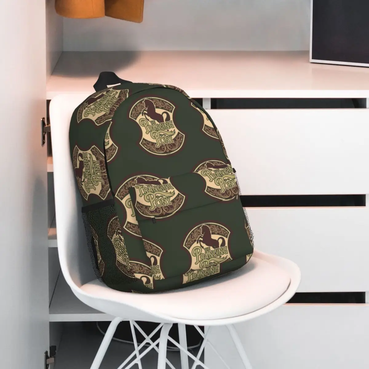 Prancing Pony Backpack Hot Sale Daypack Large Capacity Boys Girls BookBag Shoulder Bags for Men Women School Bag