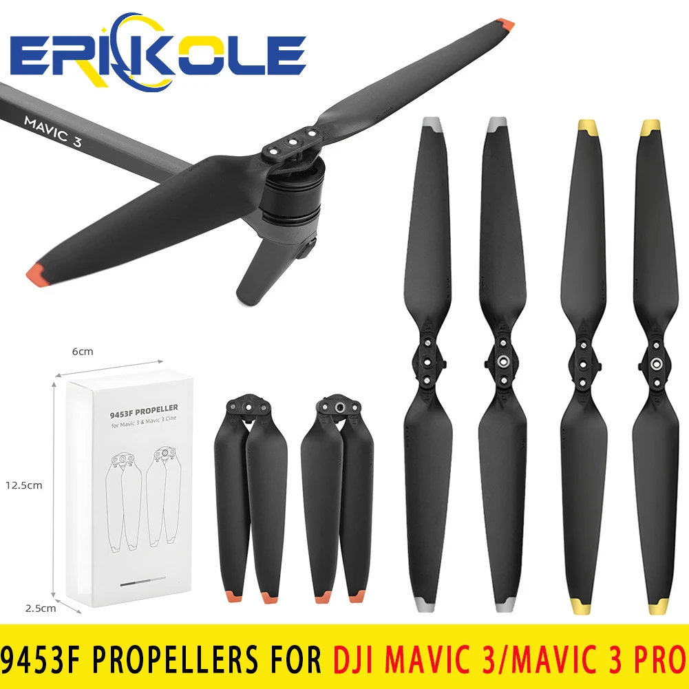 for DJI Mavic 3 Pro Propeller 9453F Props Blade Propellers Replacement Spare Parts Accessories for Mavic 3 Classic / 3 Pro Drone