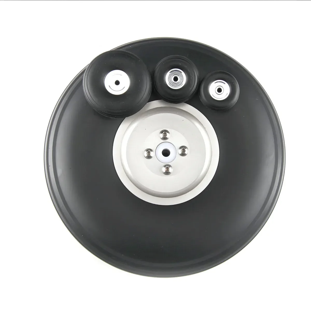 1 Pair PU Wheels W/ Aluminum Core Alloy Hub 1/1.25/1.5/1.75/2/2.25/2.5/2.75/3.25/3.5/3.75/4/4.5inch for RC Airplane Model