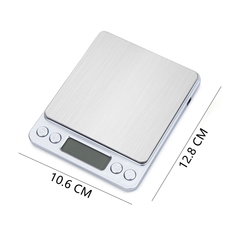 500/0.01g 3000/0.1g LCD Digital Jewelry Scale Smart Precision Electronic Pocket Portable Kitchen Food Scales Gram Weight Balance