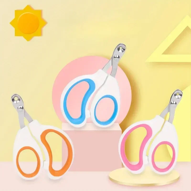 

pet stainless steel nail clipper dog and cat small animal nail clippers for cats