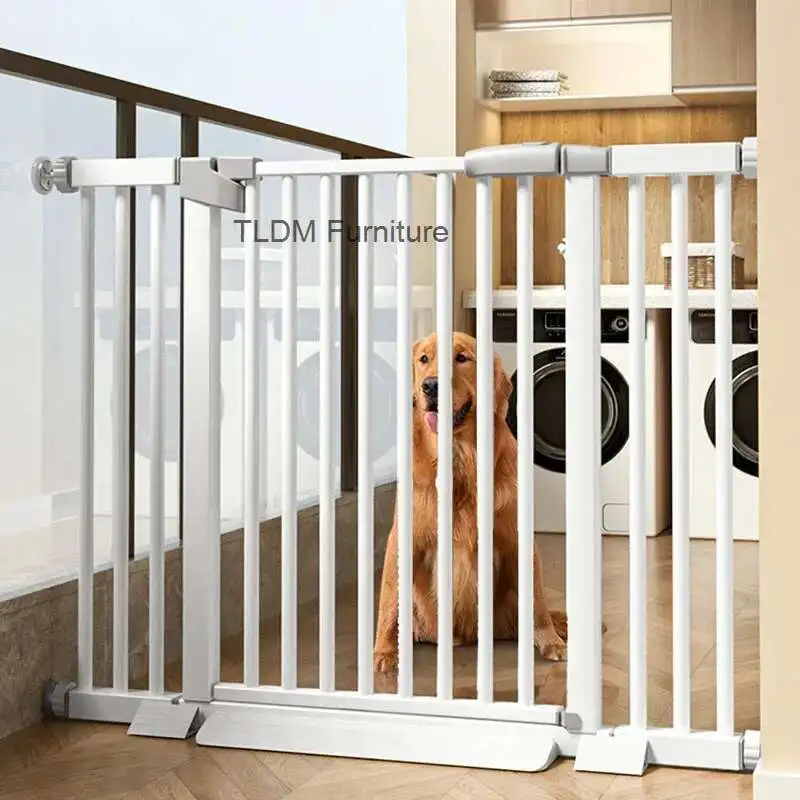 

Indoor Anti-blocking Cat Door Fence Household Pet Dog Fences Blocking Dog Cage Large and Small Dog Isolation Door Pet Products