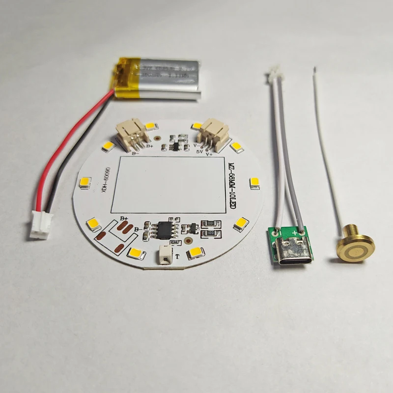 1PC DIY Accessories Induction Light Source No Flicker LED Panel Light Ceiling Light Source Lamp Beads PCBA Control Board