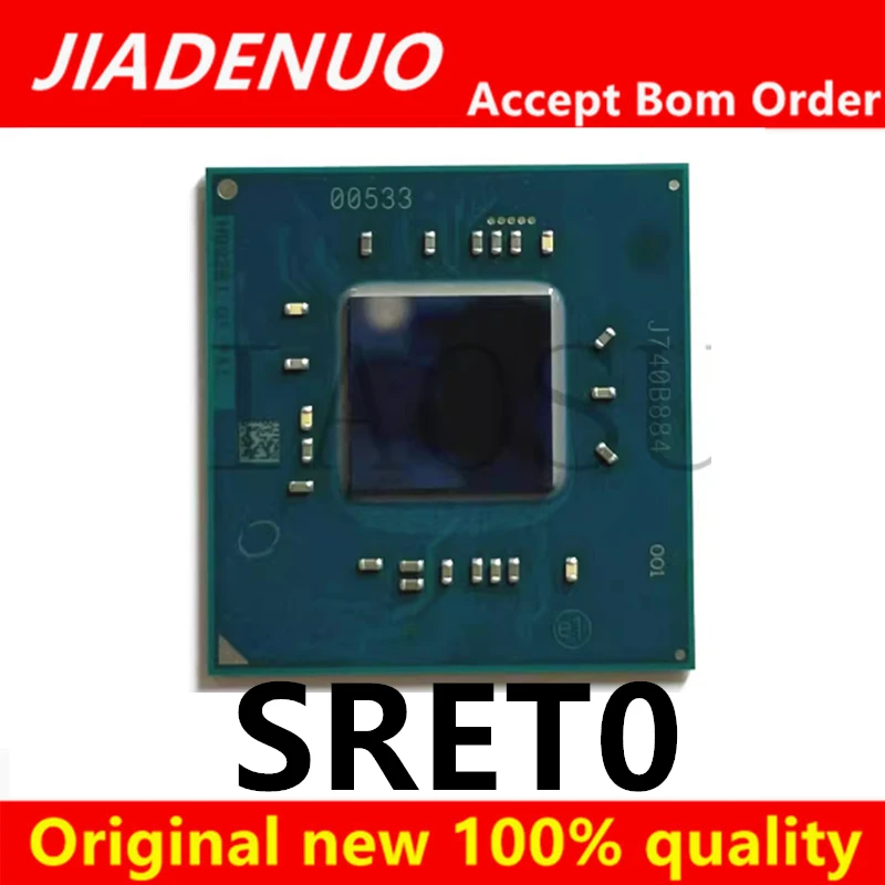 100% New SRET0 SRETO N4020 SRESZ N4120 SRFDC N5030 SRFDB J5040 BGA Chipset