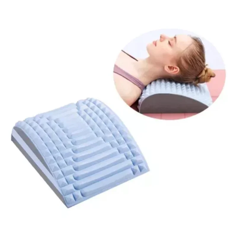 Lumbar relaxation pad with massage and stretching mattress, mattress and pillow accessories