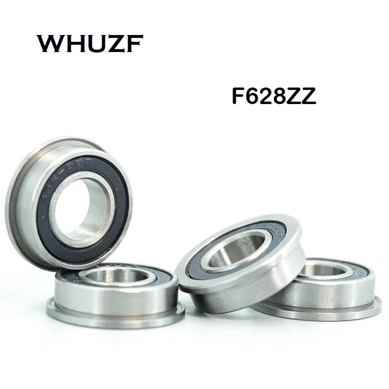 2025 Sale New F628-2z F628zz ABCE-7 Flanged Flange Deep Groove Miniature Ball Bearings 8X24X8mm Free Shipping For 3d Printer