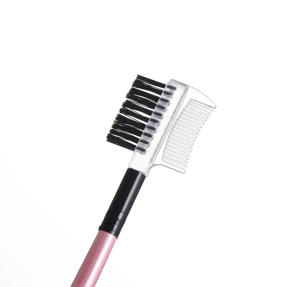 Women's Fashion Eyelash Extension Tool Dual Purpose Eyebrow Brush 2 in1 Eyelash Comb Mascara Separator