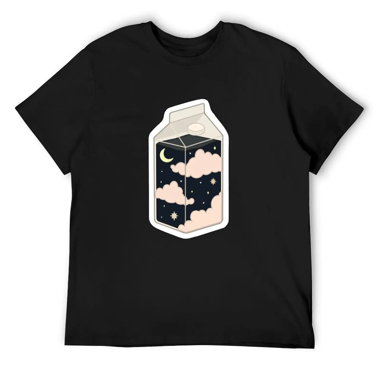 

Cloud Milk T-Shirt oversized t shirt Short sleeve tee compression shirt men