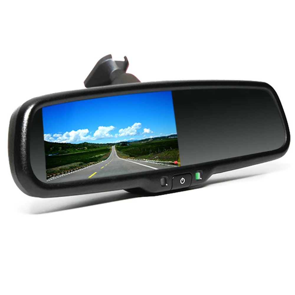 New Product Anti- glare 4.3 Inch Rearview Car Mirror Monitor