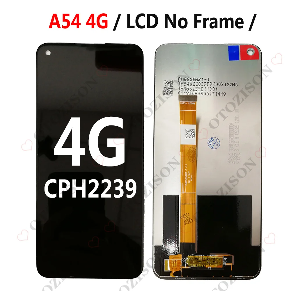 Display LCD Assembly Per OPPO A54 5G CPH2195 - Kit Sostituzione Schermo