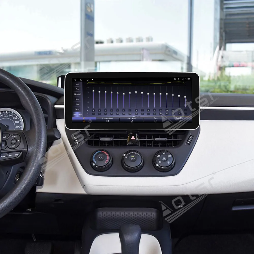 12.1 Inch Android 14 For Toyota Levin/Fenglanda/Ruifang/Lingshang/Asian Lion Wireless CarPlay GPS Navigation Car Radio Car Media