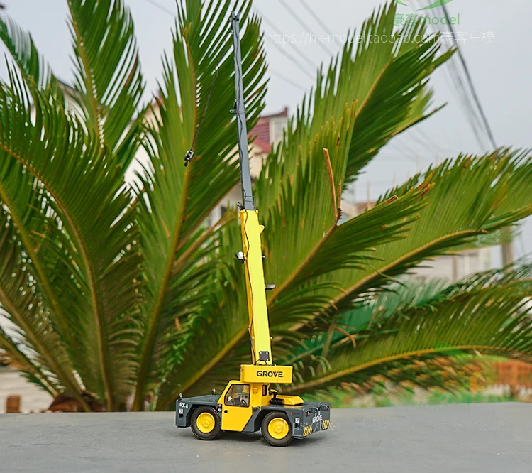 1:50 TWH Grove Crane Model All Terrain Crane Truck Gift Boys