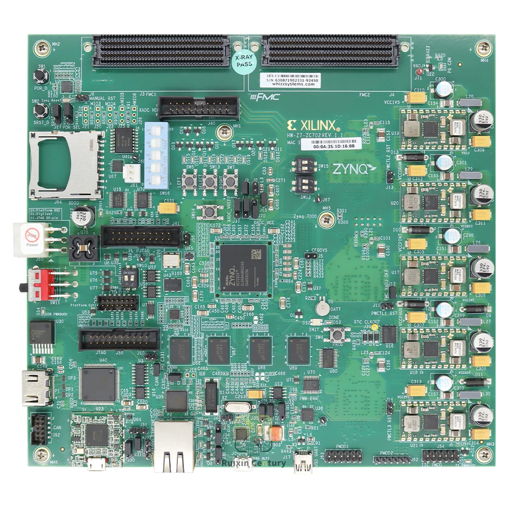 EK-Z7-ZC702-G Zynq-7000 ZC702 Evaluation Kit for XC7Z020 FPGA ARM Cortex-A9 SoC Board with DDR3 HDMI USB OTG Ethernet JTAG