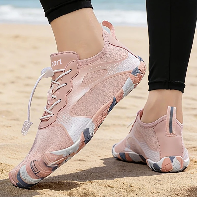 Neue Unisex Breitere Schuhe Atmungsaktives Mesh Herren Barfuß Fünf-Zehen-Schuhe Marken-Flachschuhe Weiche Zero-Drop-Sohle Breitere Zehenbox Sneaker Große Größen – Detail 21