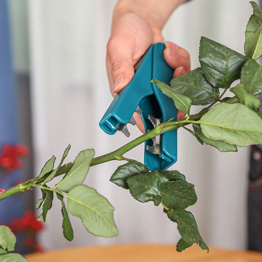 

2pcs Rose Thorn Stripper Tool, Ergonomic Garden Flower Arrangement Tools, Thorn Leaf Remover, Rose Leaves Stripper, Gardening