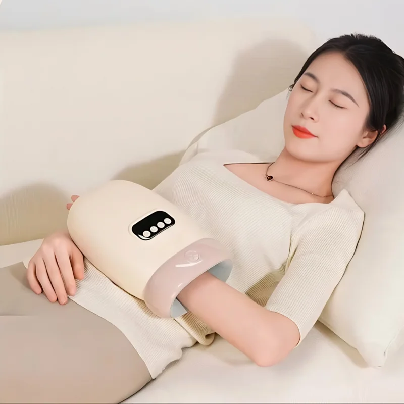 

Factory Hand Massager Machine with Heat Electric Hand Massager for Arthritis Air Compression Upgraded Palm and Hand Massager