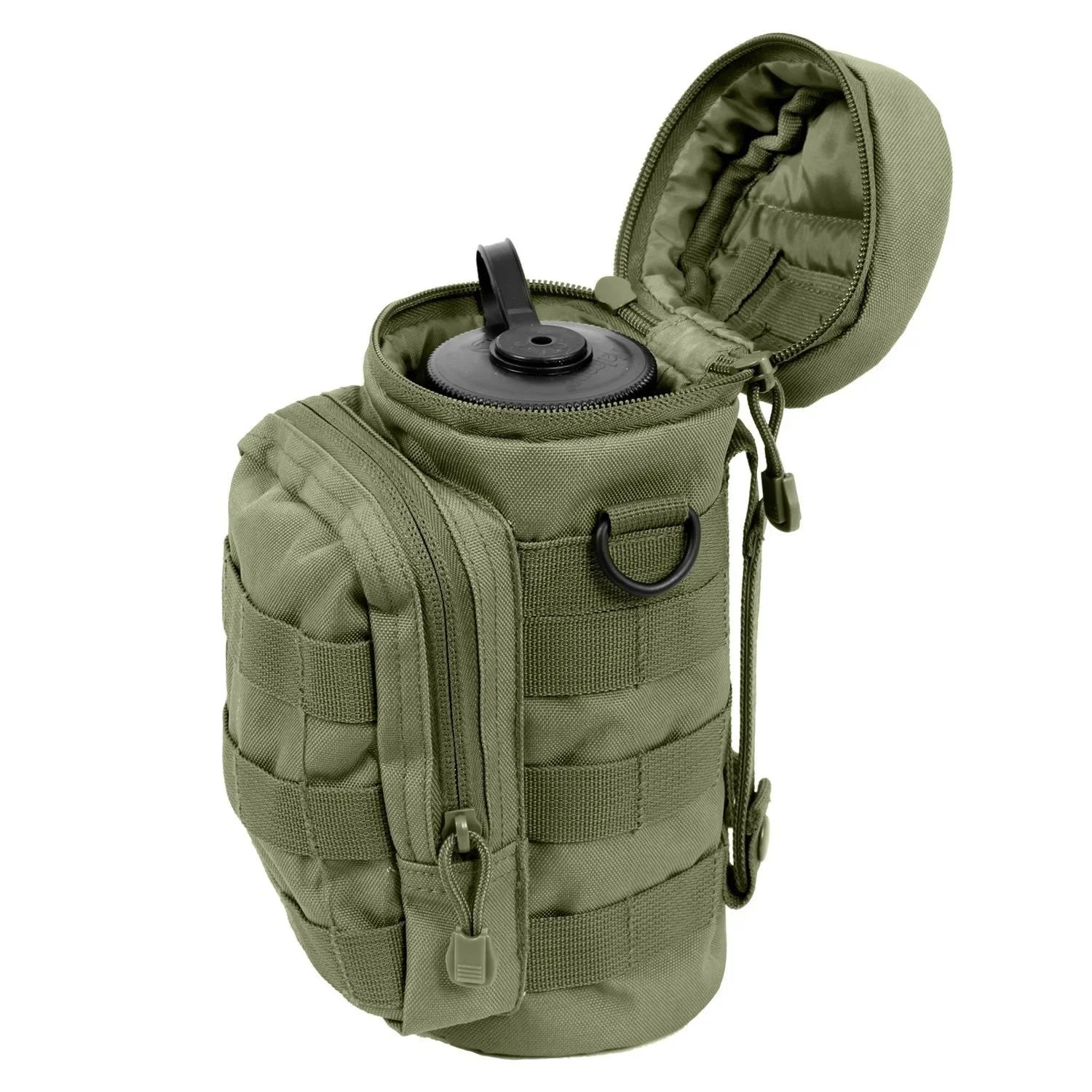 Tactical Camouflage Water Bottle Bag EDC Outdoor Molle Water Bottle Bag Army Enthusiast Climbing Hiking Water Hanging Bag