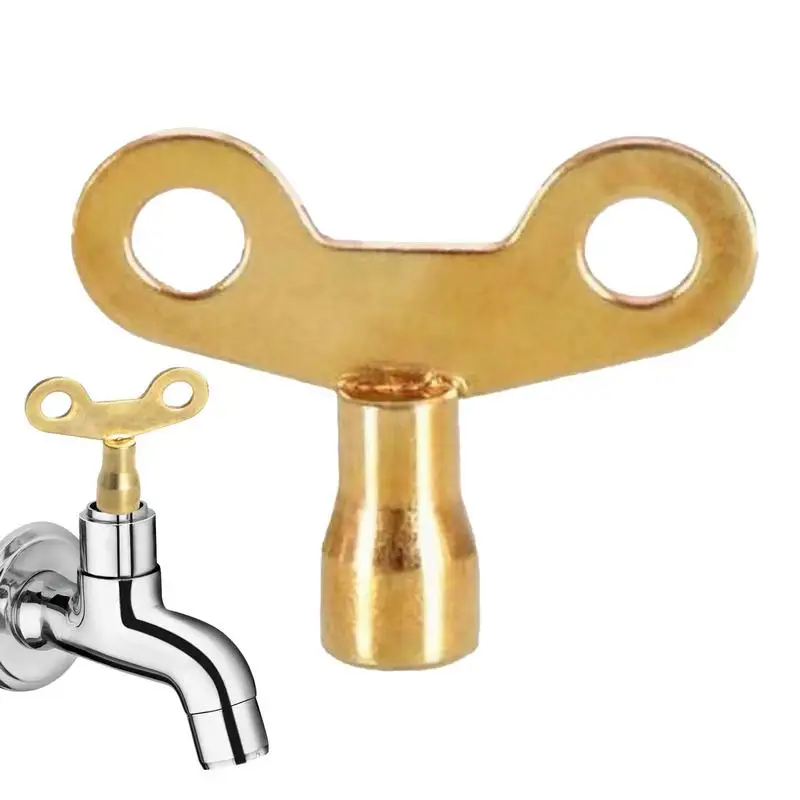 Water Spigot Lock Key Sillcock Square Wrench Sink Faucet Tool Sink Faucet Tool Water Spigot Lock Radiator Key For Radiators