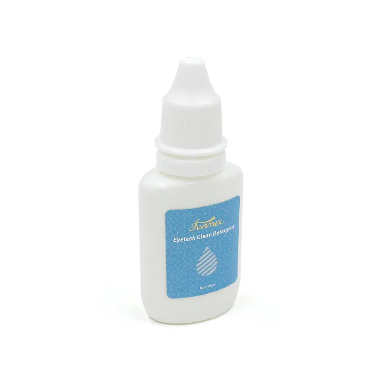 FUINMIX 10ml Alcohol Free Eyelash Liquid Cleanser Eyelash Extension Primer for Cleaning False Eyelashes before Lashes Extension