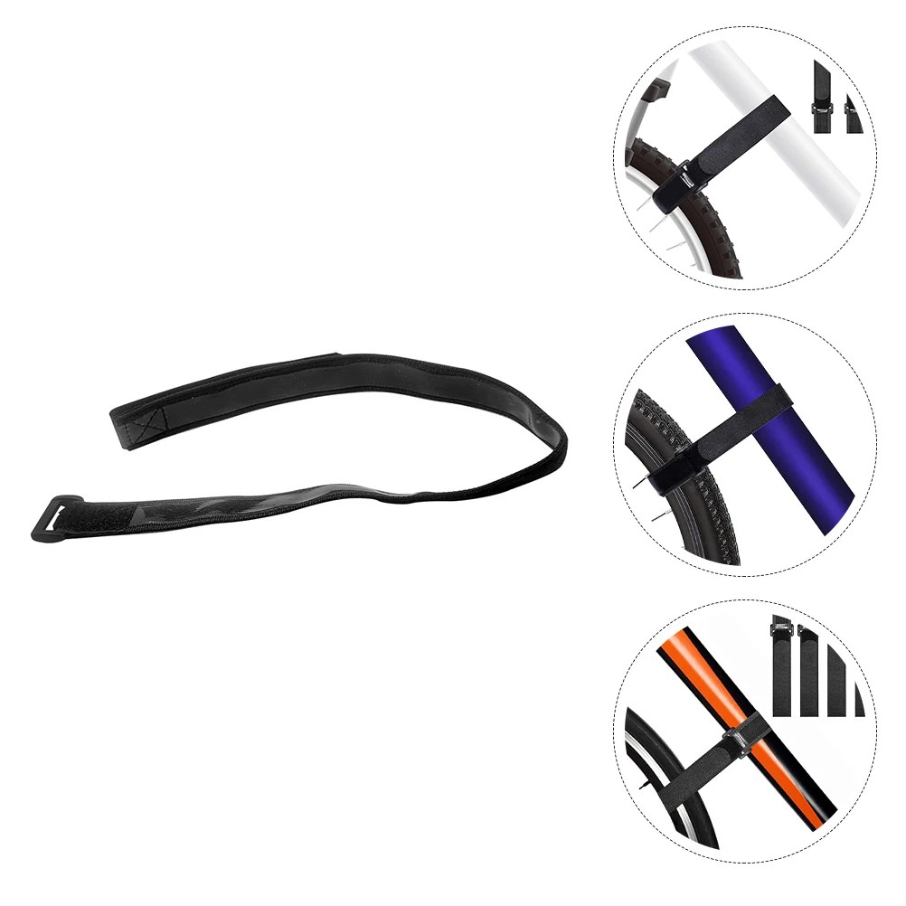 2pcs Bike Wheel B Lightweight Durable Nylon Strap Cable Tie Fixing Bundle Cycle Safety Tools Anti Slip Straps