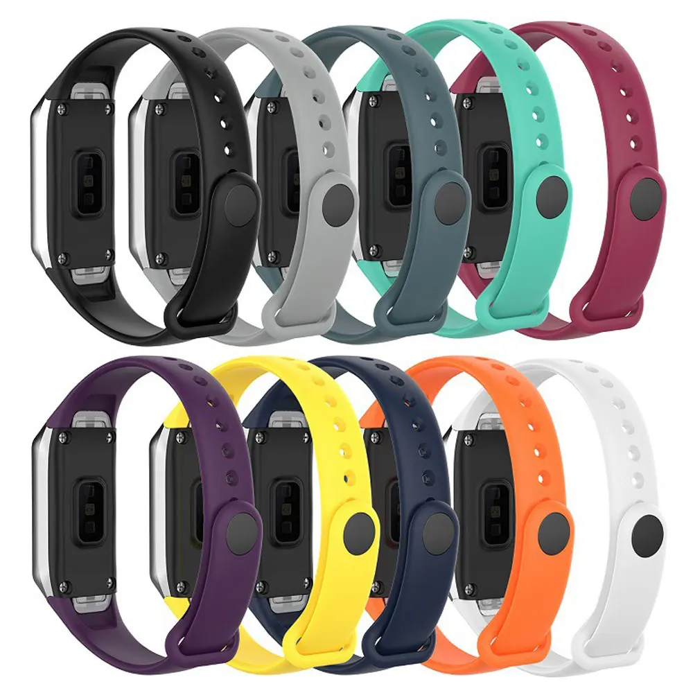 Silicone Sport Watch Band Strap Wrist Band Strap for Samsung Galaxy Fit SM R370 Smart Bracelet Watch Strap Accessories