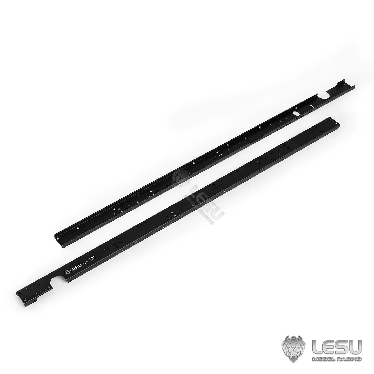 6x6 RC Knuckle Boom Crane Truck Chassis Frame Rails 505mm LESU L-237 for Tamiya Tractor Truck Series 1/14 RC LESU LS-Z0084 Parts