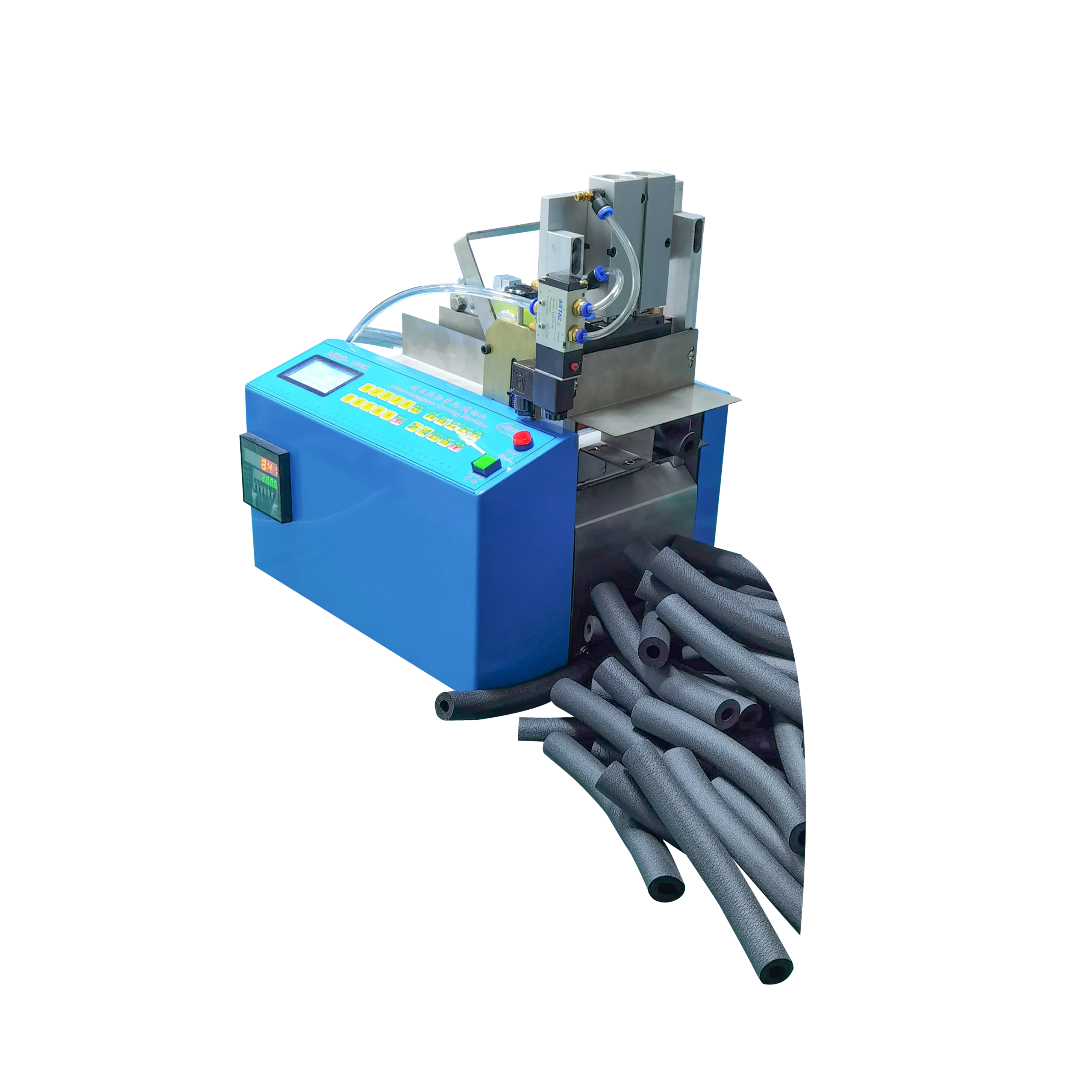 

Automatic Strip Material Cutting and Hole Punching Machine automatic pipe cutting machine