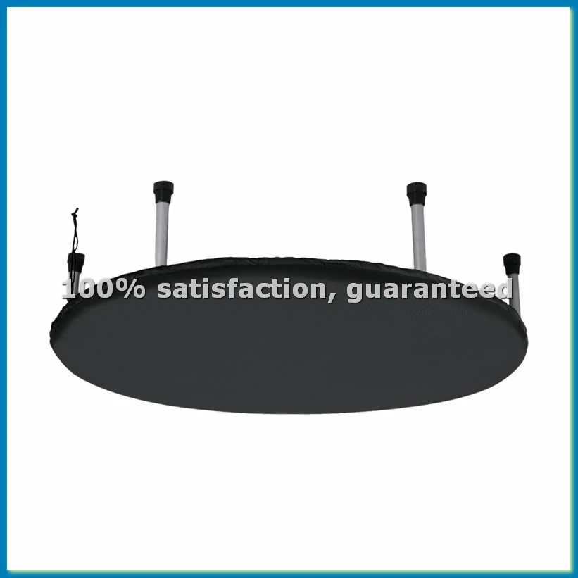 

Mini Trampoline Cover Waterproof Fitness Protective Trampoline Round Covers for Indoor Outdoor Garden Rebounder 102x11cm